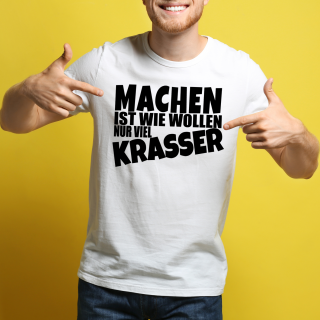 Funnywords® MACHEN NUR 17,90 T-Shirt IST KRASSER S-3XL, WOLLEN € WIE