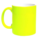 Neon Kaffeetasse Gelb, pink, grün, orange Neongelb