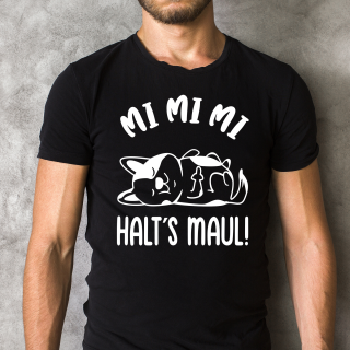 Mi Mi Mi - Halt´s Maul "DOG Edition" Unisex Men  Premium T-Shirt