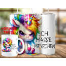 Ich Hasse Menschen Cute Animal Tumbler 22 Motive + Gratis Tasse