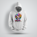 Ich hasse Menschen cute Animal Edition Einhorn Unisex Deluxe Heavy Hoodie