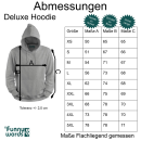 Ich hasse Menschen cute Animal Edition Einhorn Unisex Deluxe Heavy Hoodie