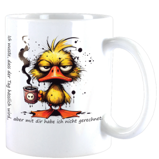 Ich wusste es...  cute Animal Ente Ducky Design Büro Kaffee Teetasse