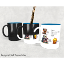 Cute Animal - Ich hasse Menschen - MAGIC WOW Kaffeetasse Teetasse 11 Motive 6 Farben