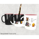 Cute Animal - Ich hasse Menschen - MAGIC WOW Kaffeetasse Teetasse 11 Motive 6 Farben