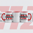 Herbst Aktion Feuerwehr Tasse FW2502inkl. Wunschtext