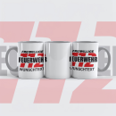 Herbst Aktion Feuerwehr Tasse FW2502inkl. Wunschtext