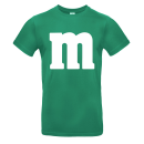 m und m Team Shirts Karneval Gruppenkostüm Paarkostüm für M&M Fans JGA Spruch Shirt