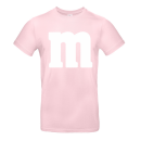 m und m Team Shirts Karneval Gruppenkostüm Paarkostüm für M&M Fans JGA Spruch Shirt