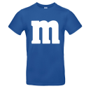 m und m Team Shirts Karneval Gruppenkostüm Paarkostüm für M&M Fans JGA Spruch Shirt