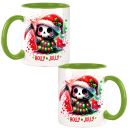 Cute Mini Reaper Holly Jolly X-MAS Design"  Kaffeetasse / Teetasse