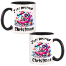 Just Waiting for Christmas X-MAS Design Kaffeetasse / Teetasse