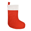 Weihnachtsstrumpf rot/weiß X-Mas Socke