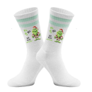 Bla Bla Bla - Ich hasse Menschen - Green Santa DIE SOCKEN in 8 Farben